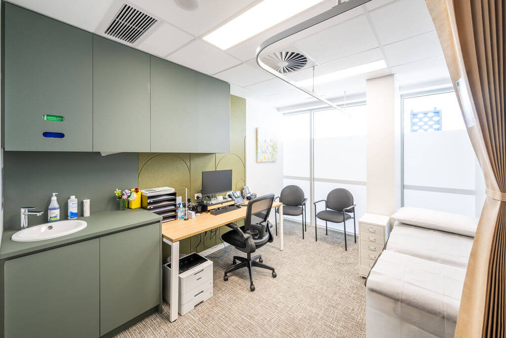 GP Consult room The Practice at Clem Jones Centre
